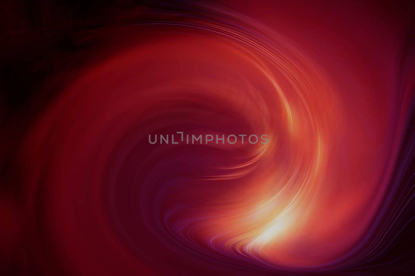 abstract fire wave on dark background