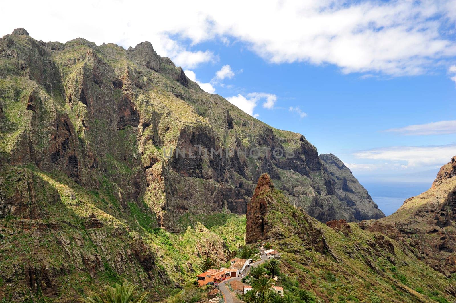 View of the gorge of Masca,Tenerife