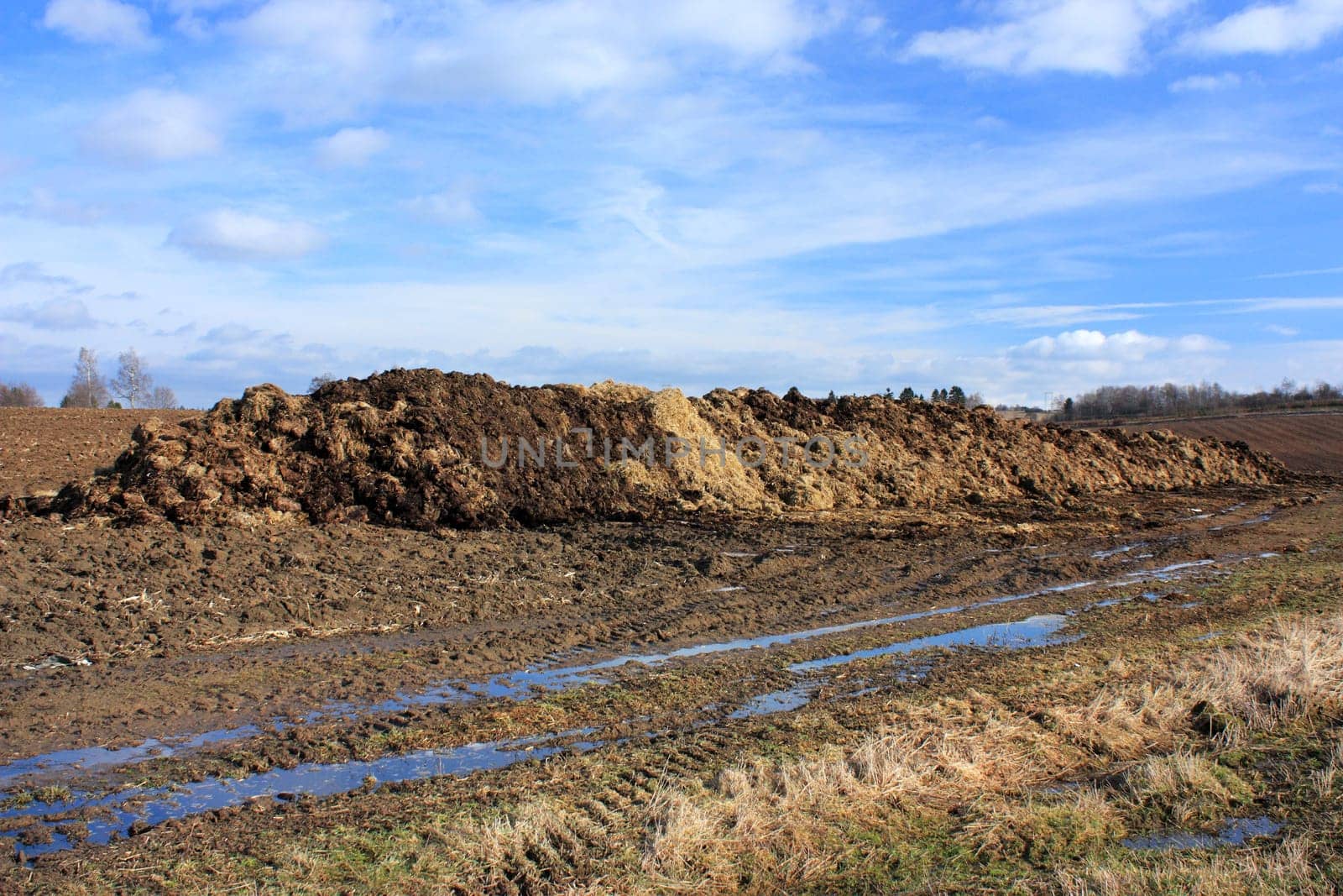 Manure farmland