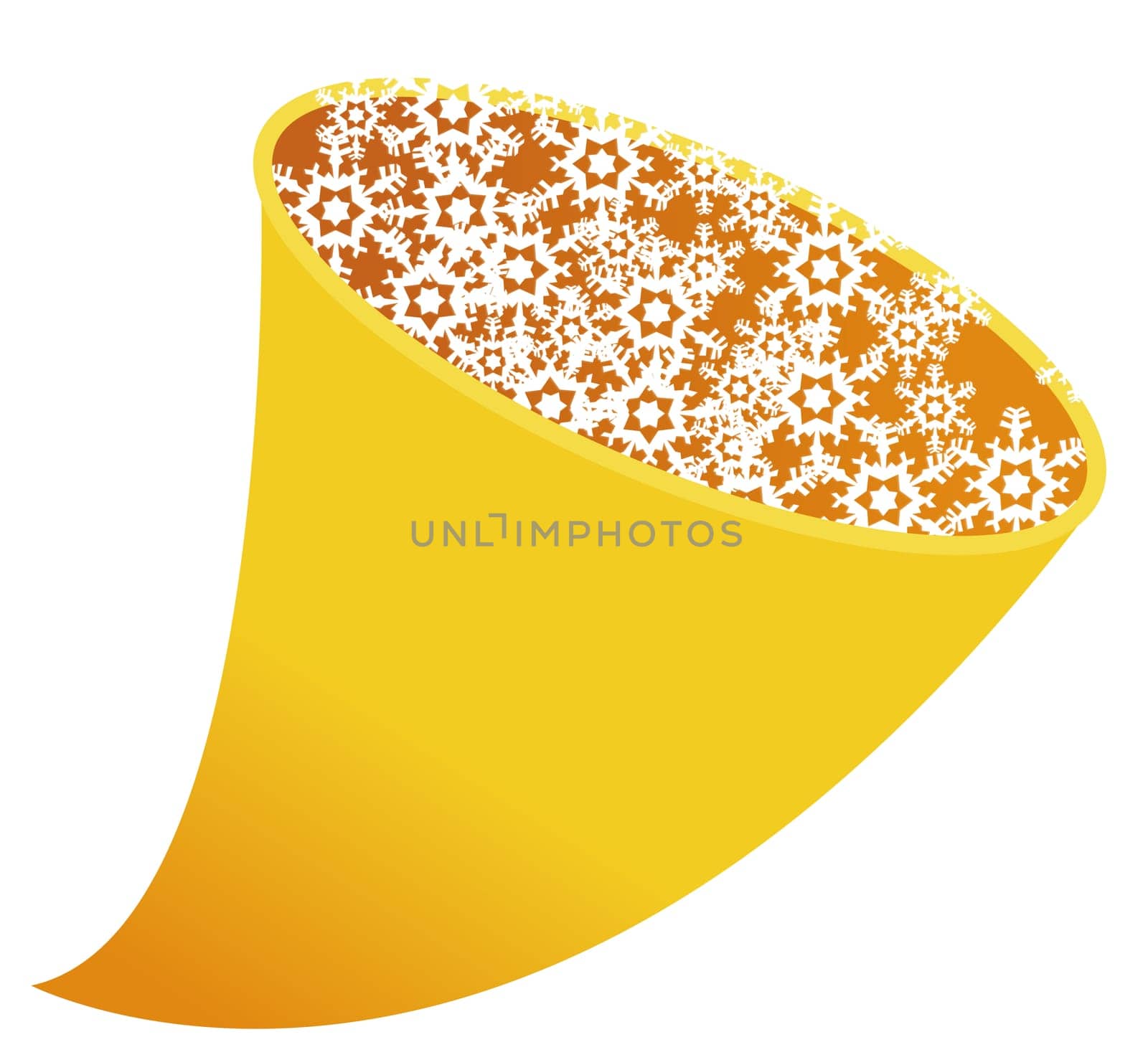 flower in yellow object