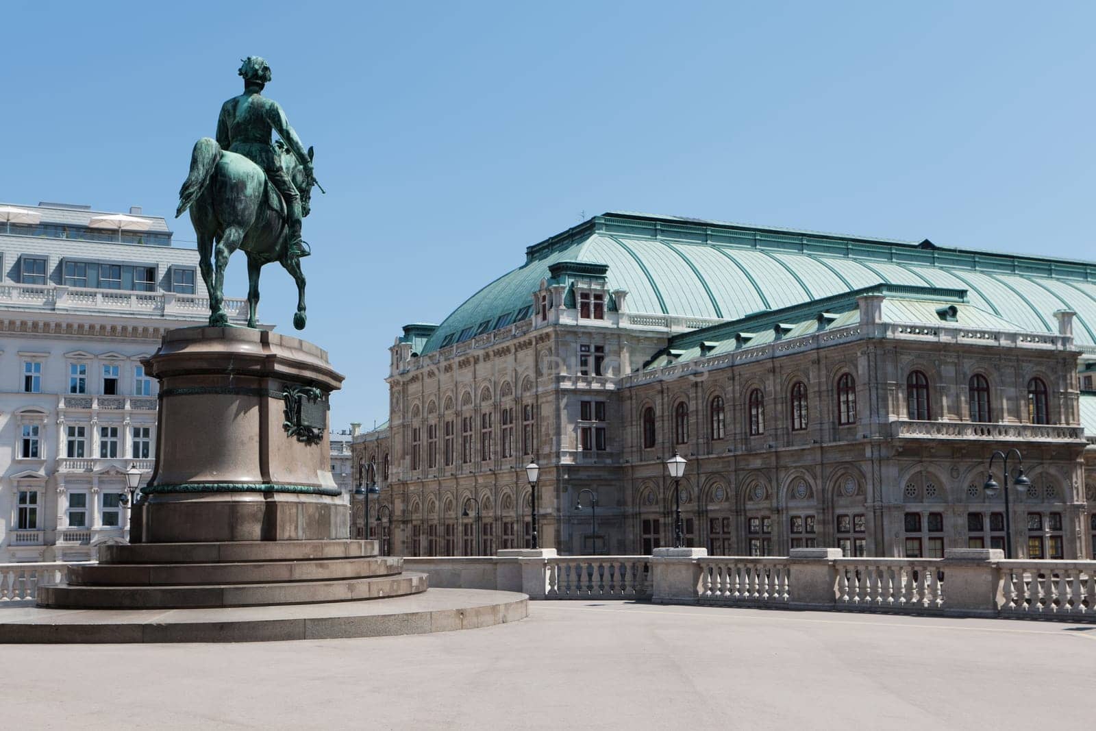 Vienna State Opera,historic building and landmark on the Ringstrasse