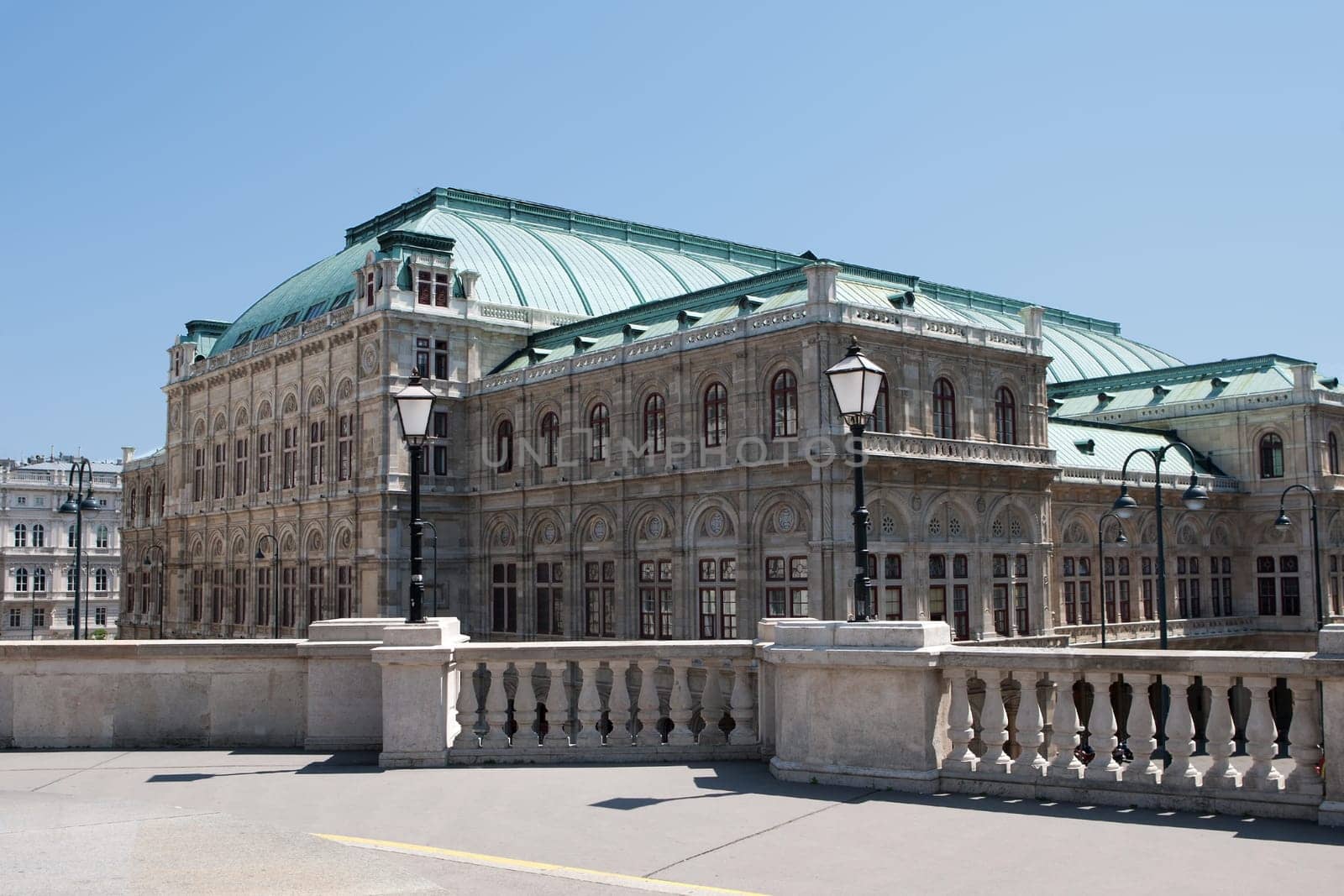 Vienna State Opera,historic building and landmark on the Ringstrasse