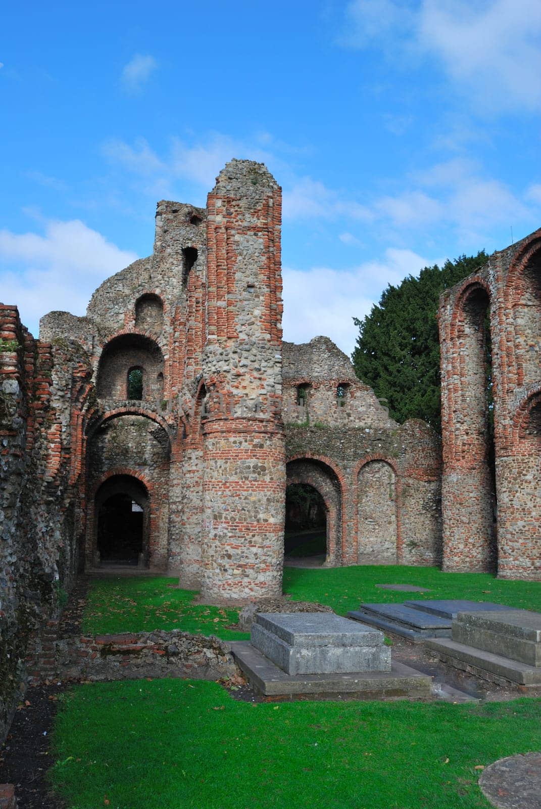 Ruins of Priory in colcherstter