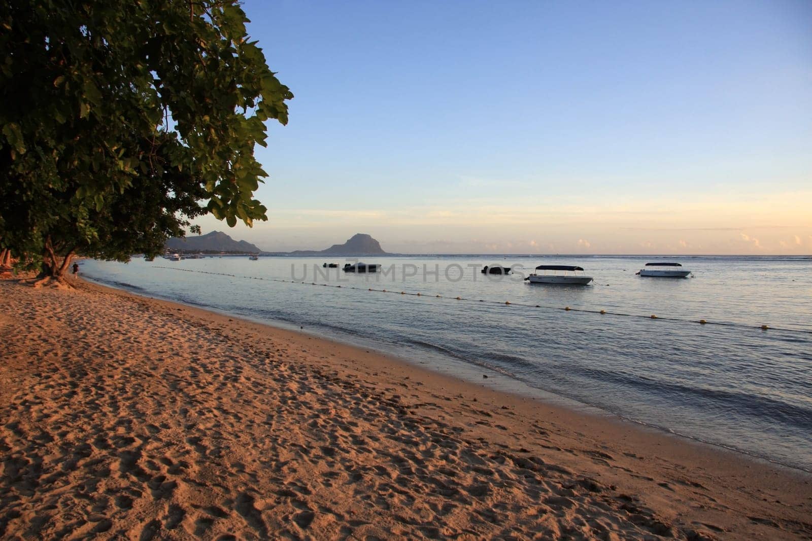 Beautiful beach in Mauritius