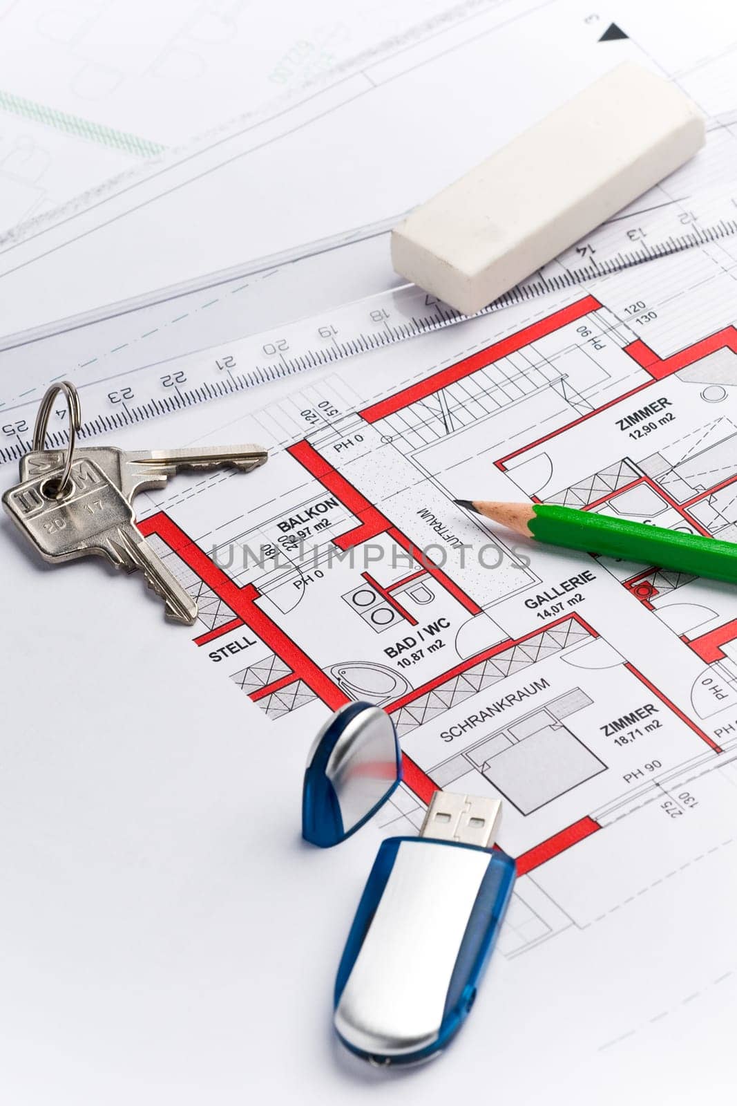 Design and plan for a house to live in