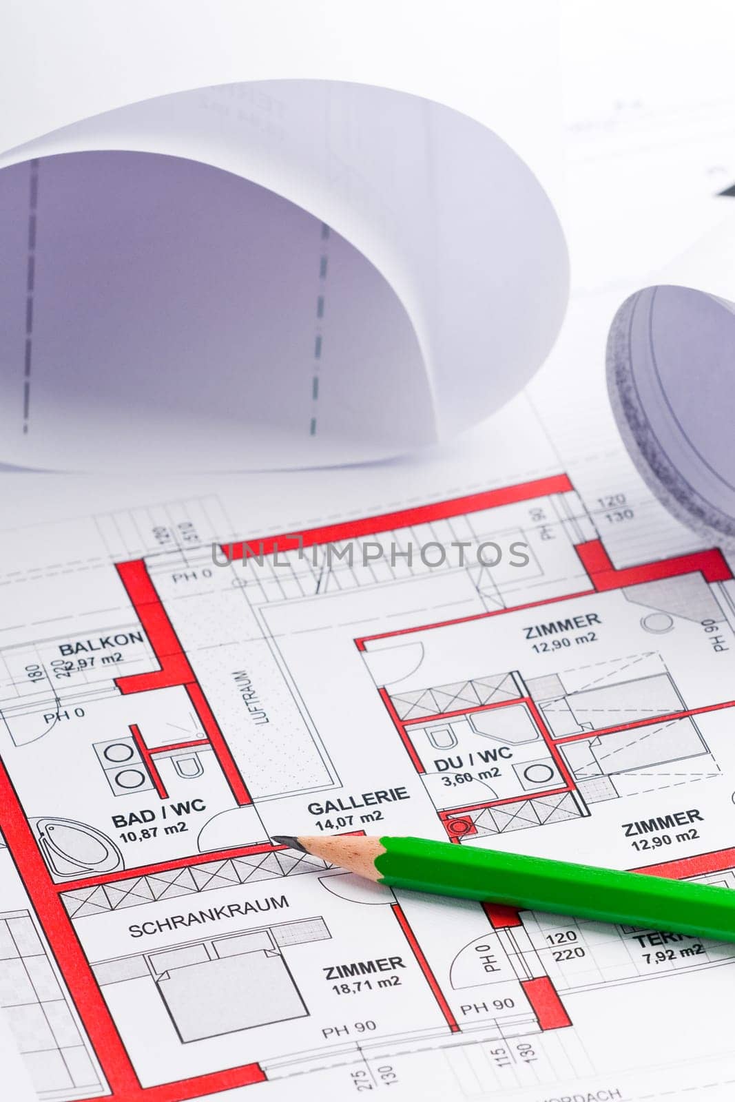 Design and plan for a house to live in