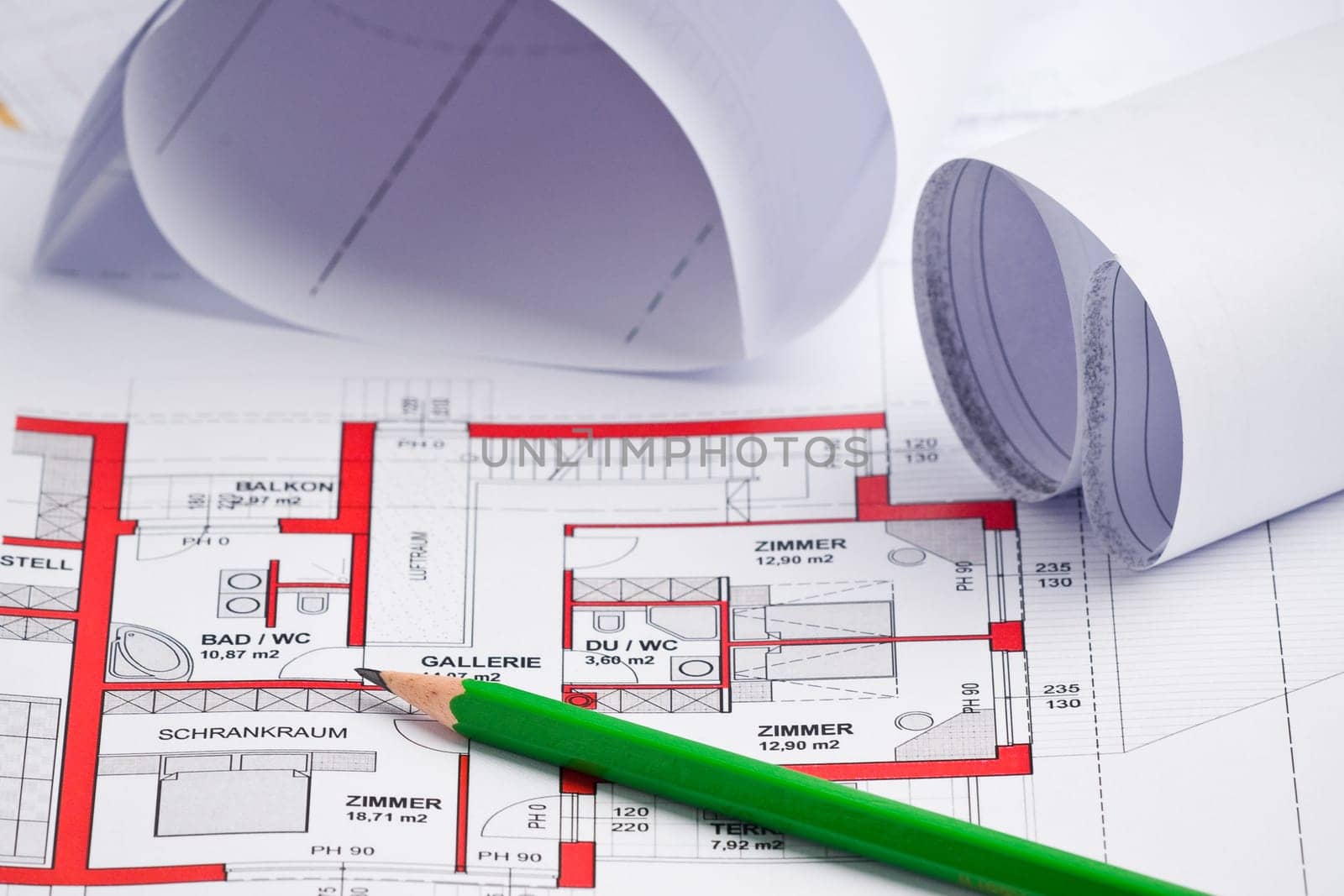 Design and plan for a house to live in