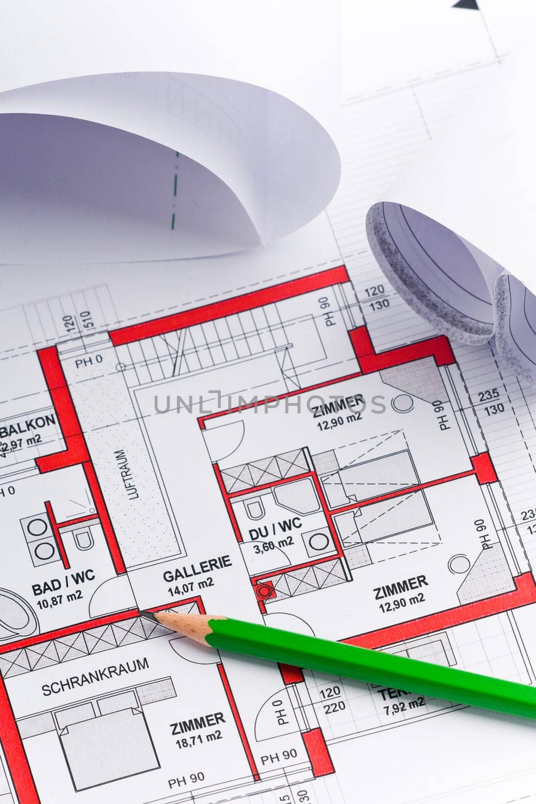 Design and plan for a house to live in