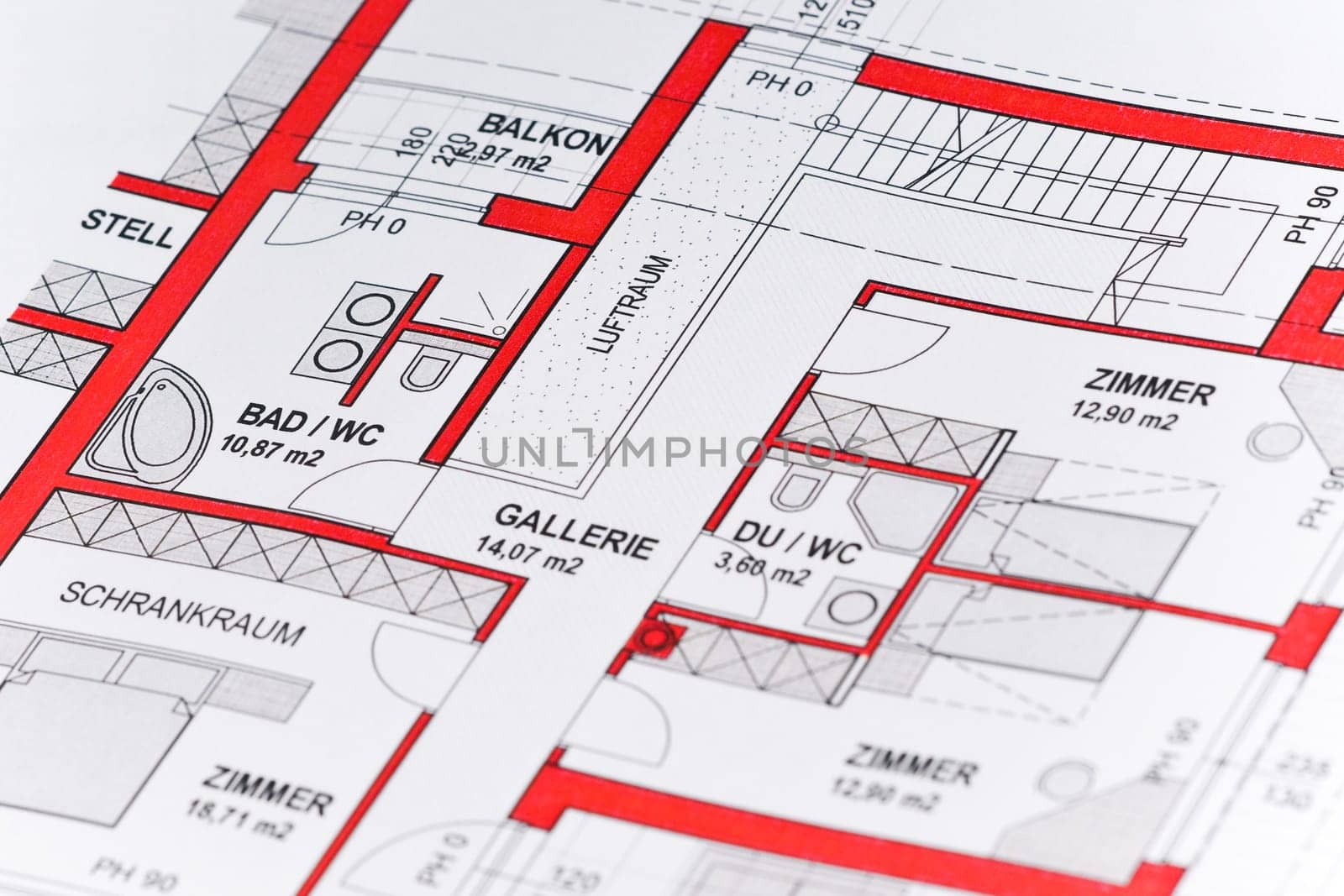 Design and plan for a house to live in