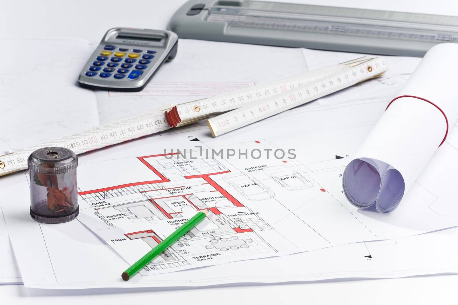 Design and plan for a house to live in