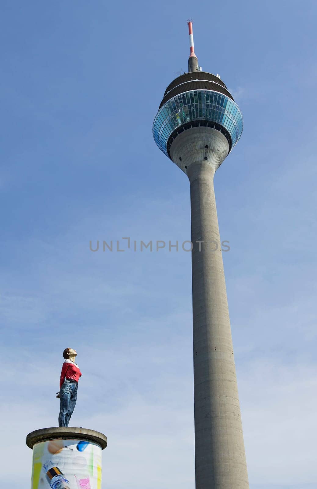 City tour in Dusseldorf in Germany