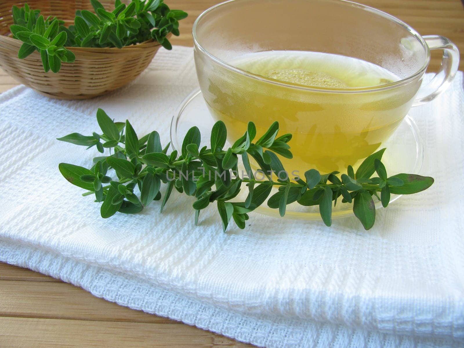 Tea with St. John's wort