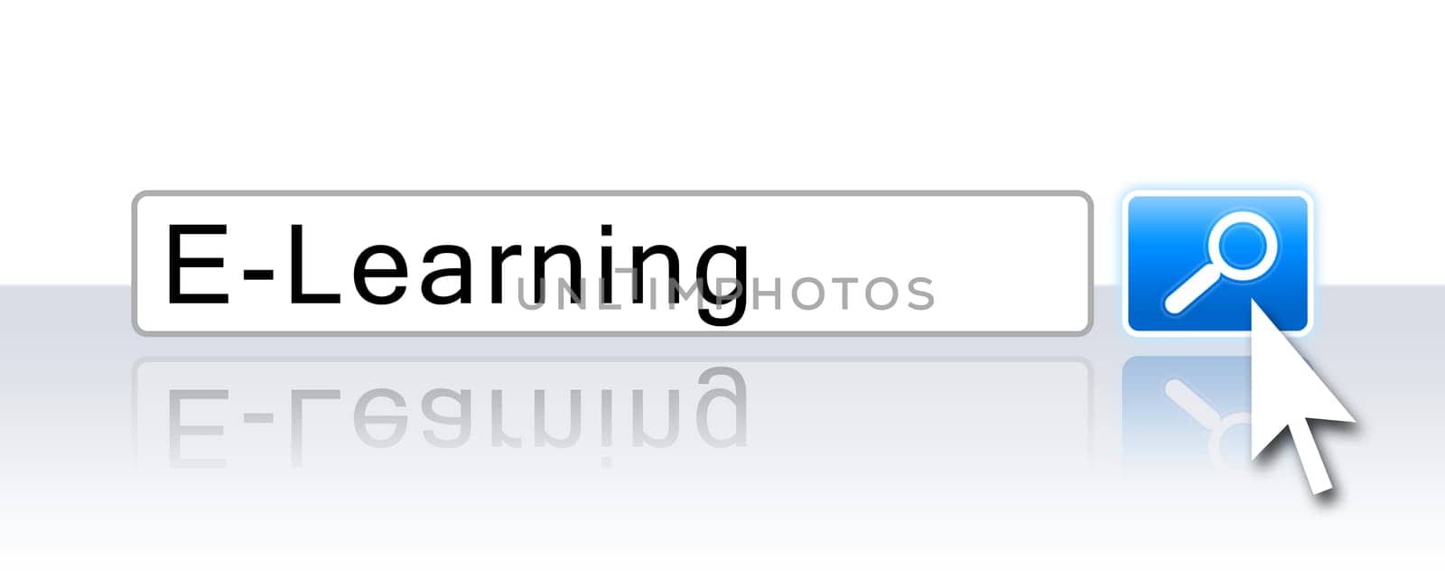 Internet Search Blue - E-Learning