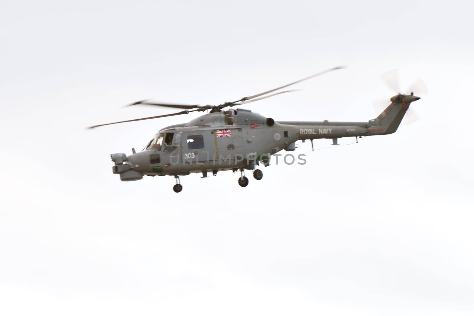 Royal Navy lynx Helicopter