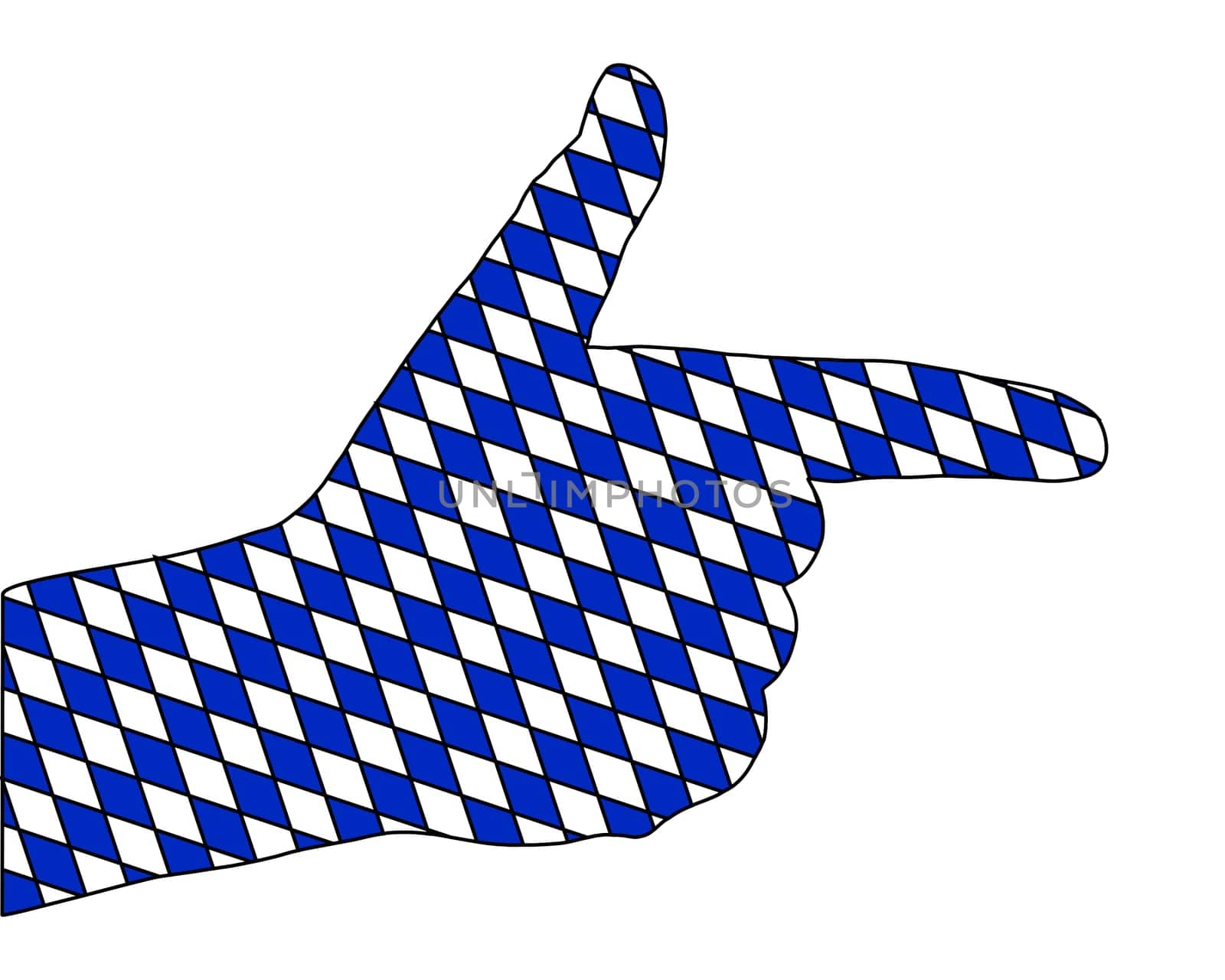 Bavarian hand signal