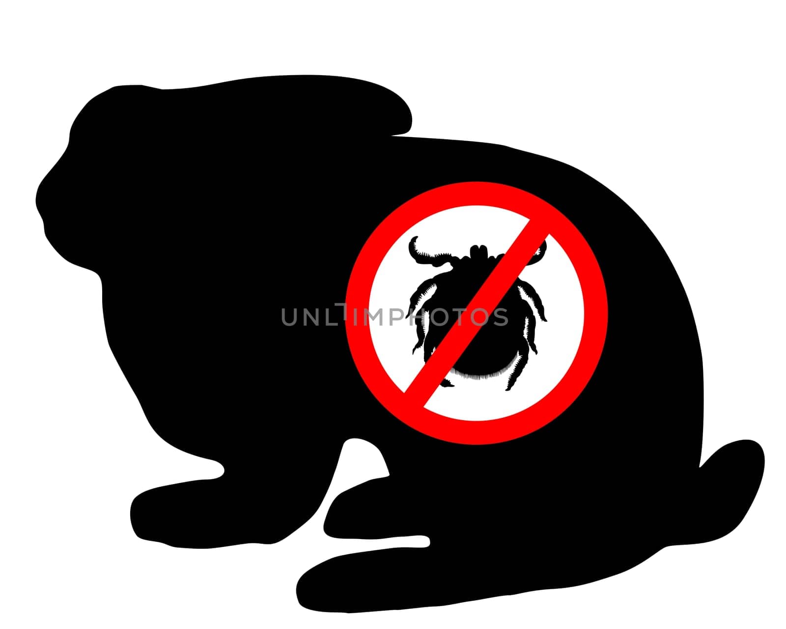 Rabbit tick prohibited