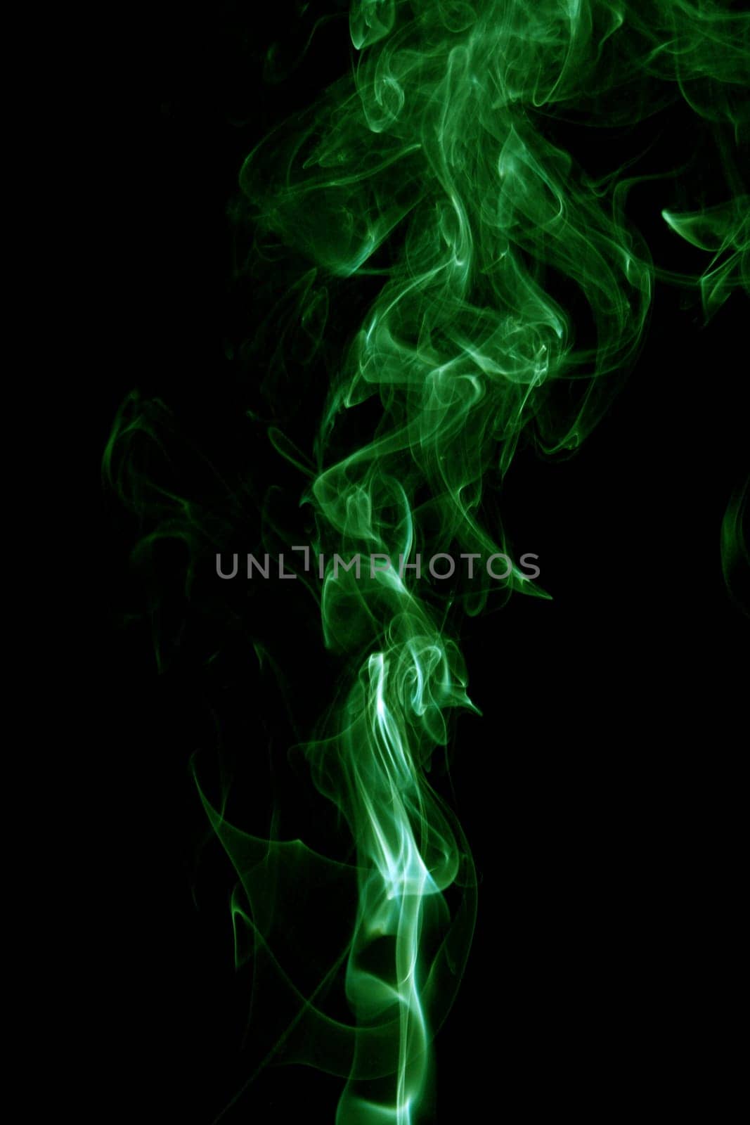 Playing with smoke background