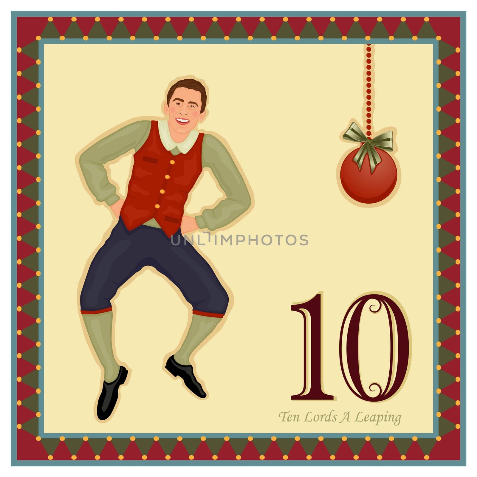 The 12 Days of Christmas - 10-th Day - Ten Lords A Leaping