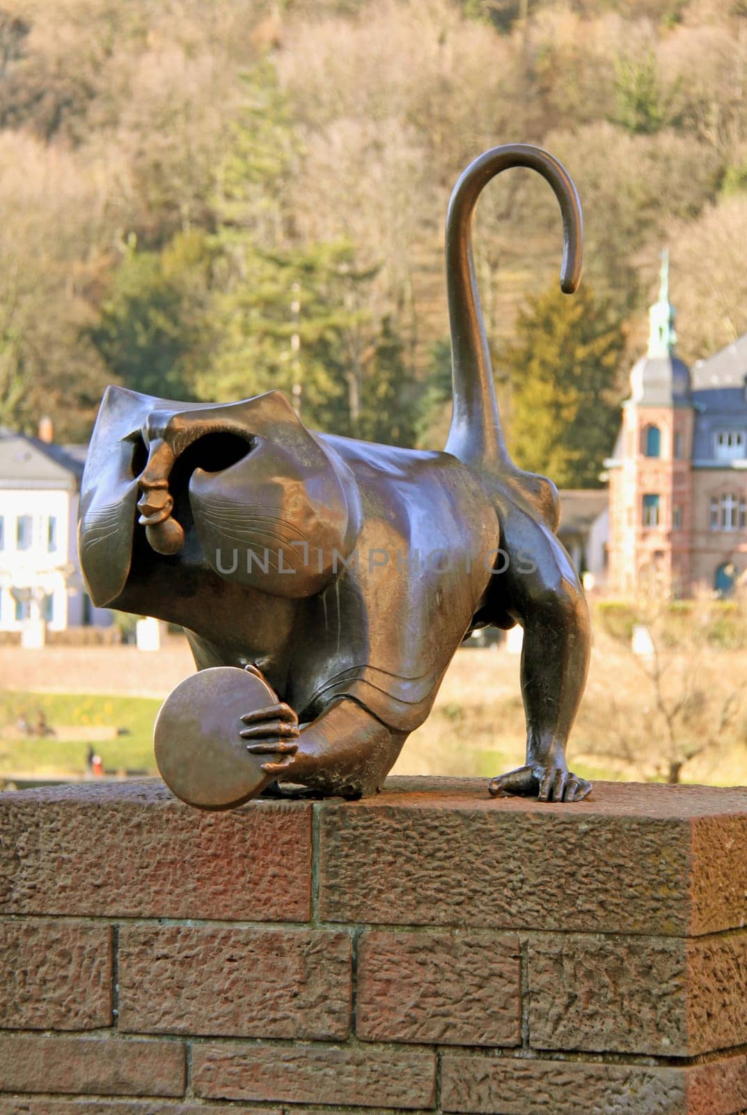 Heidelberg Bridge Monkey