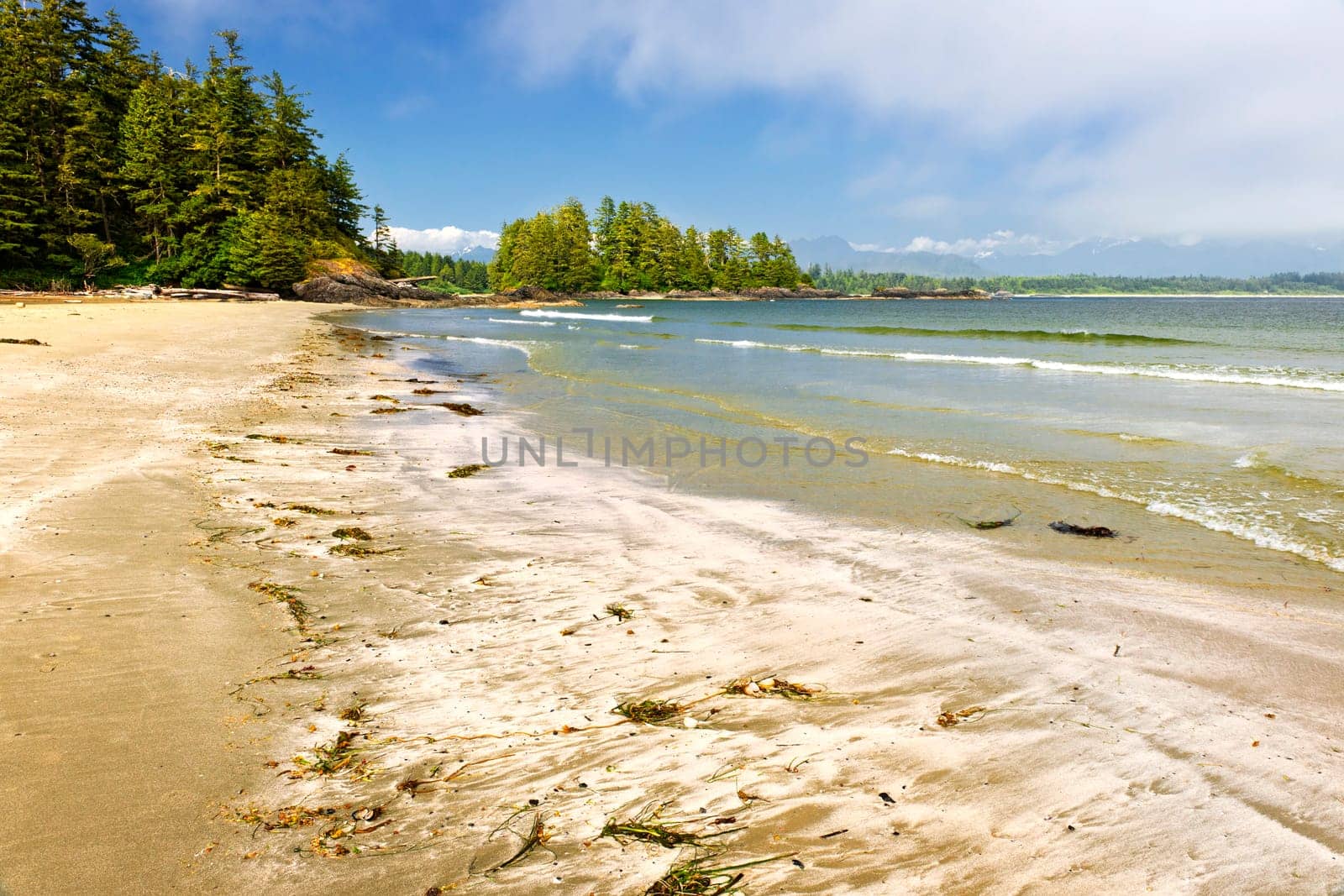 Long Beach in Pacific Rim National park, Vancouver Island, Canada