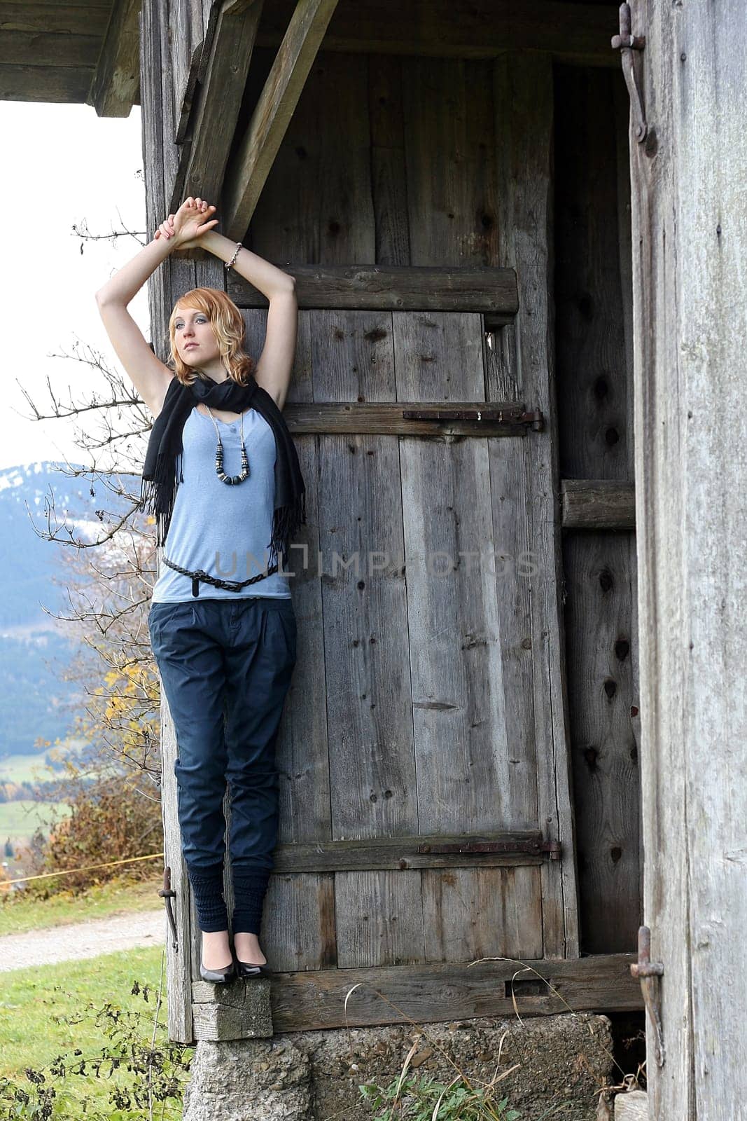 At the old hut