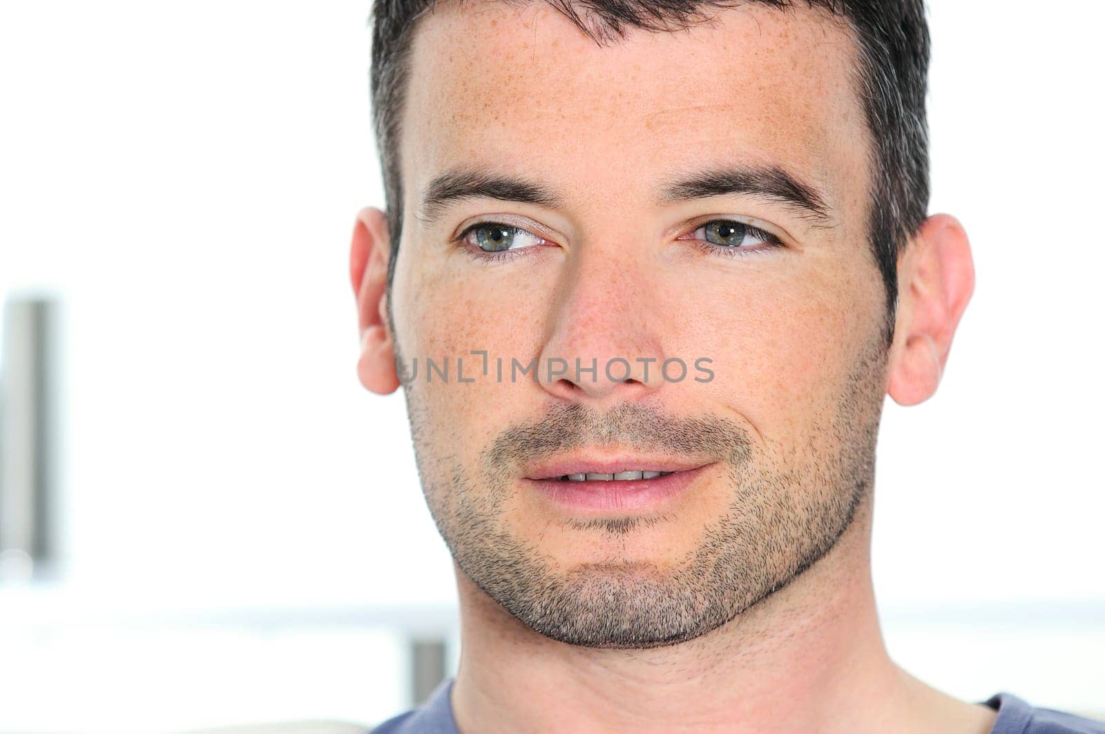 natural and relaxed looking young man