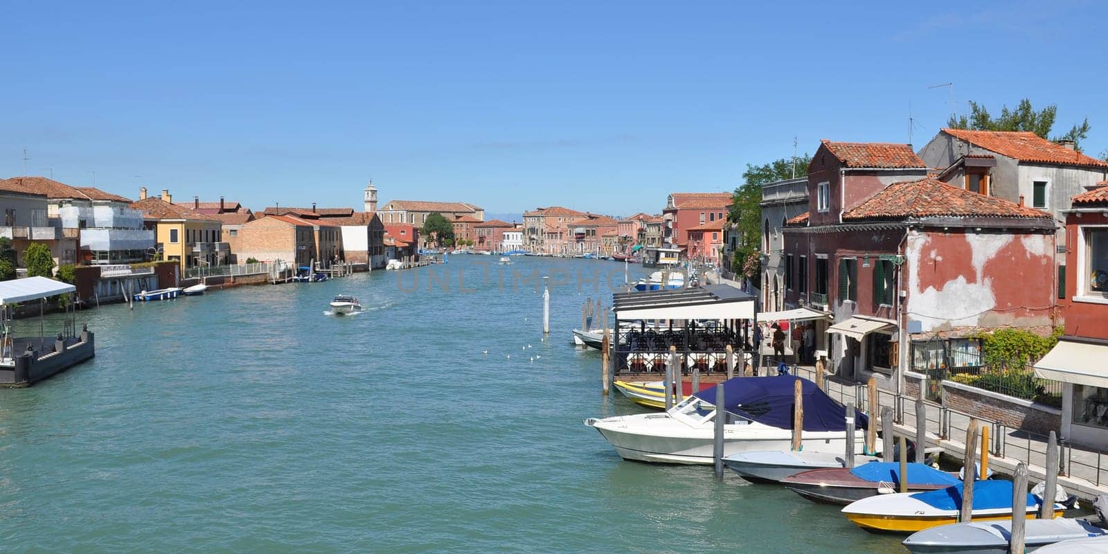 The town of Murano near Venice (Venezia), Italy