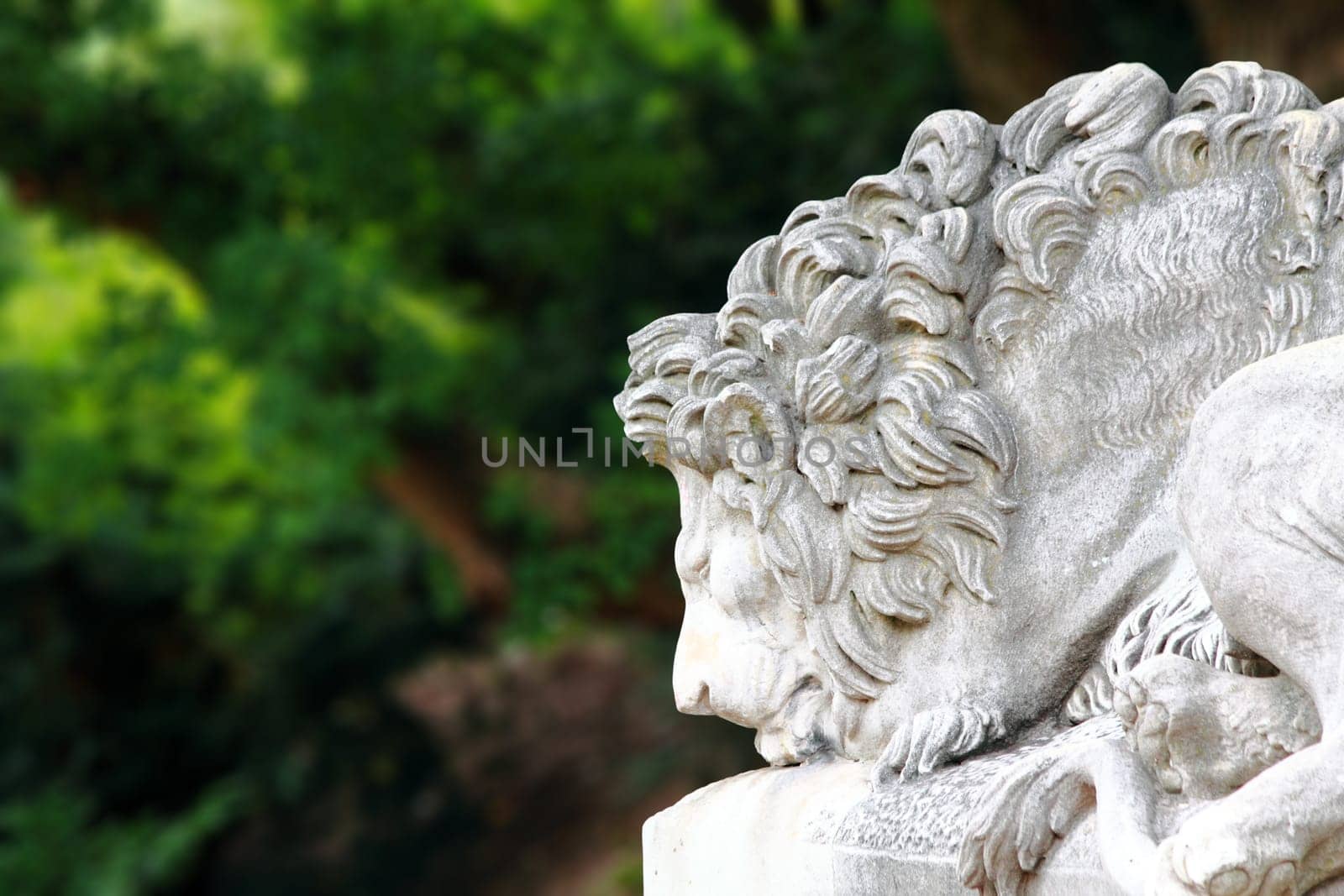 Lion statue