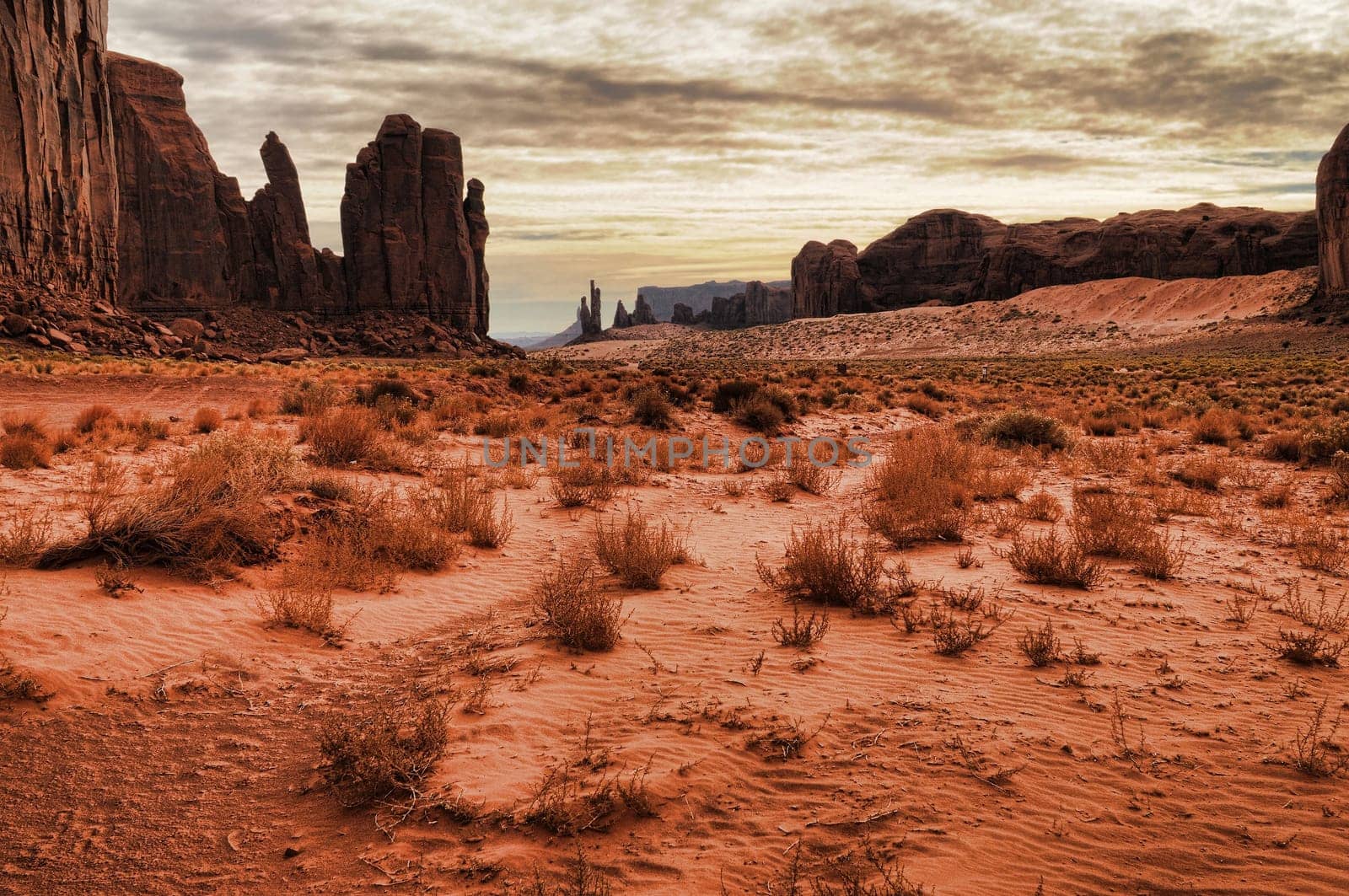 Monument Valley Navajo Indian reservation northern Arizona