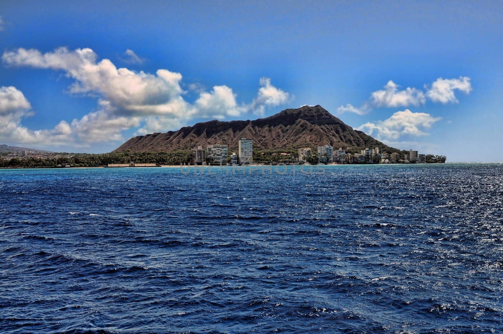 Diamond Head Oahu Hawaiian Islands USA