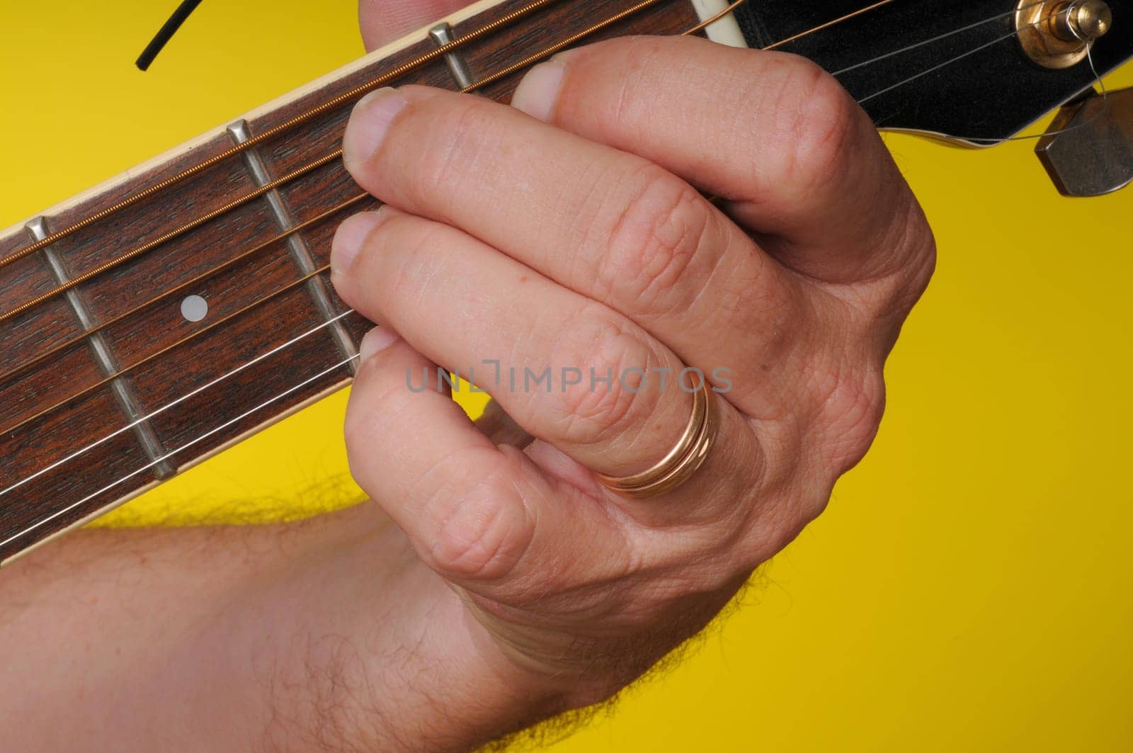 Finger position for B7 guitar chord