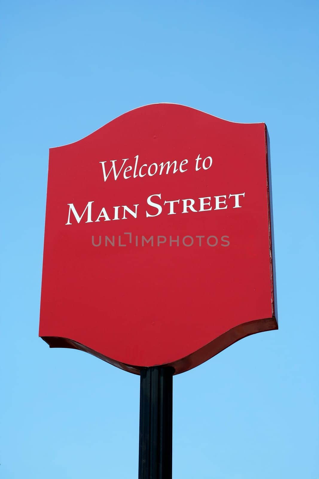 Welcome to Main Street signadd your town
