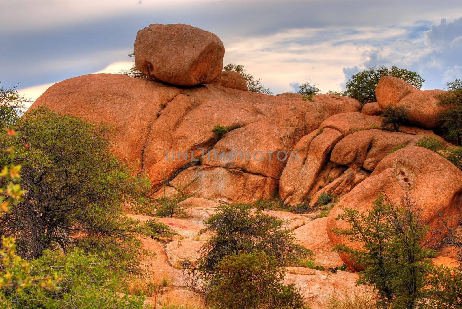 A Sunset at Texas Canyon Southeast Arizona