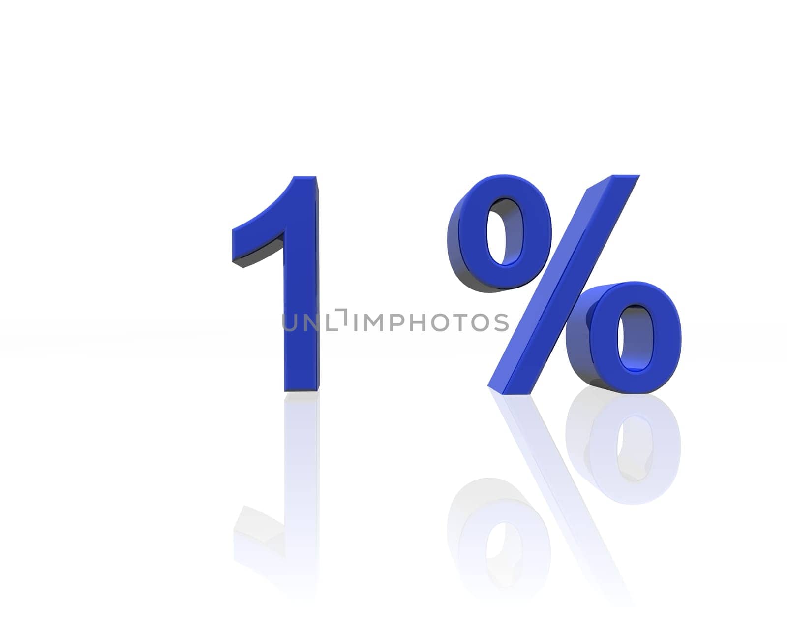 1 percent