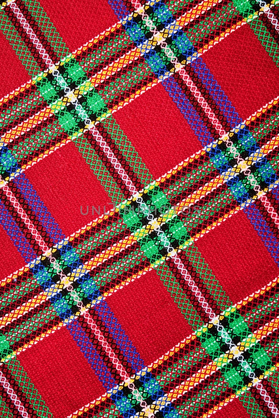 Motive of a machine woven fabric with different uses