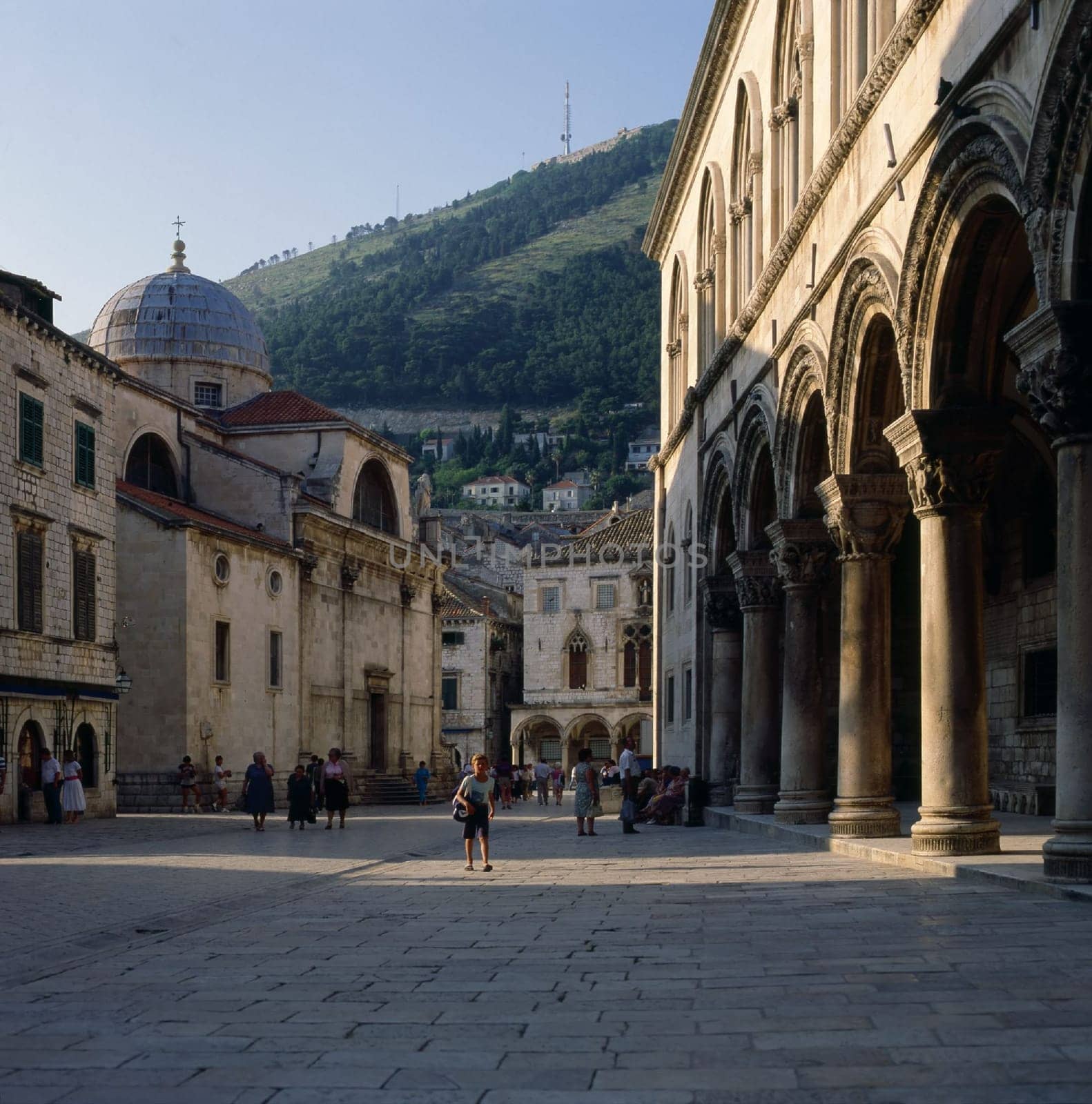 Square in Dubrovnik,Croatia
