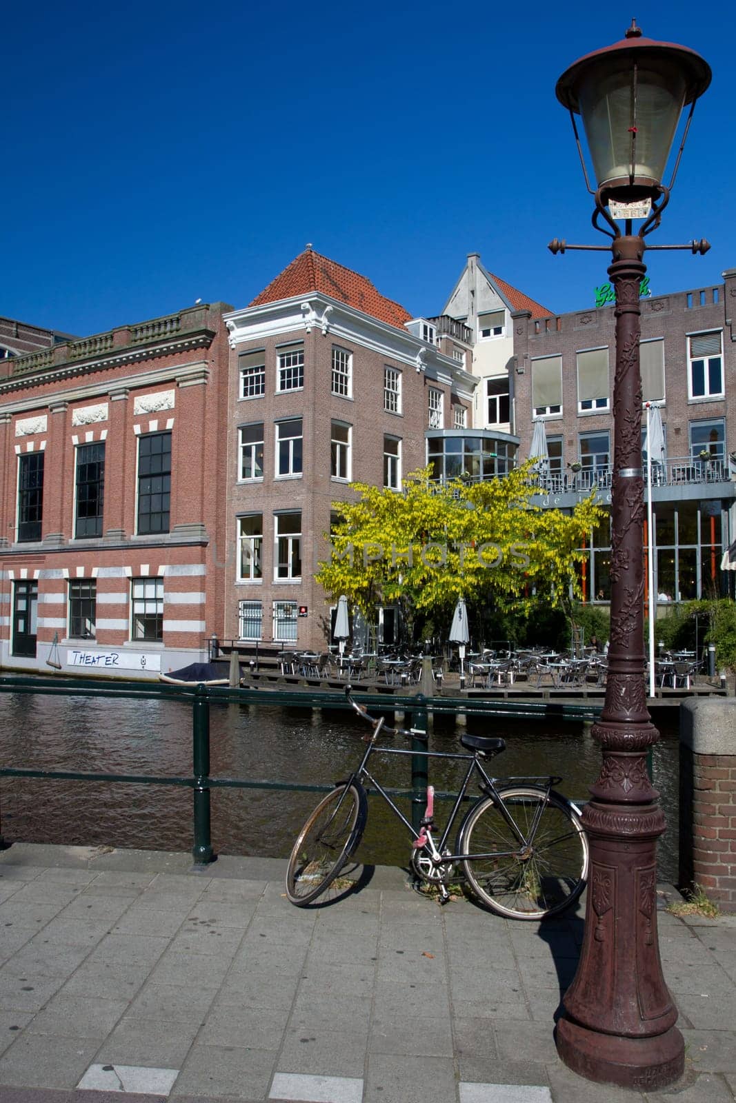 One of canals in Amsterdam