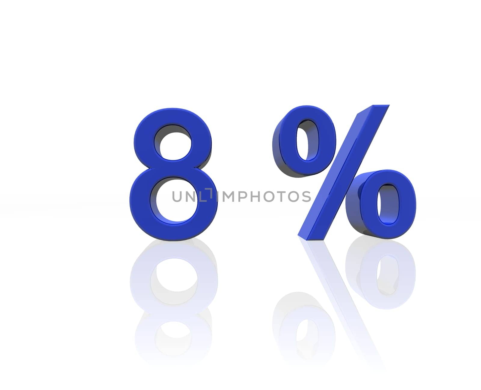 8 percent