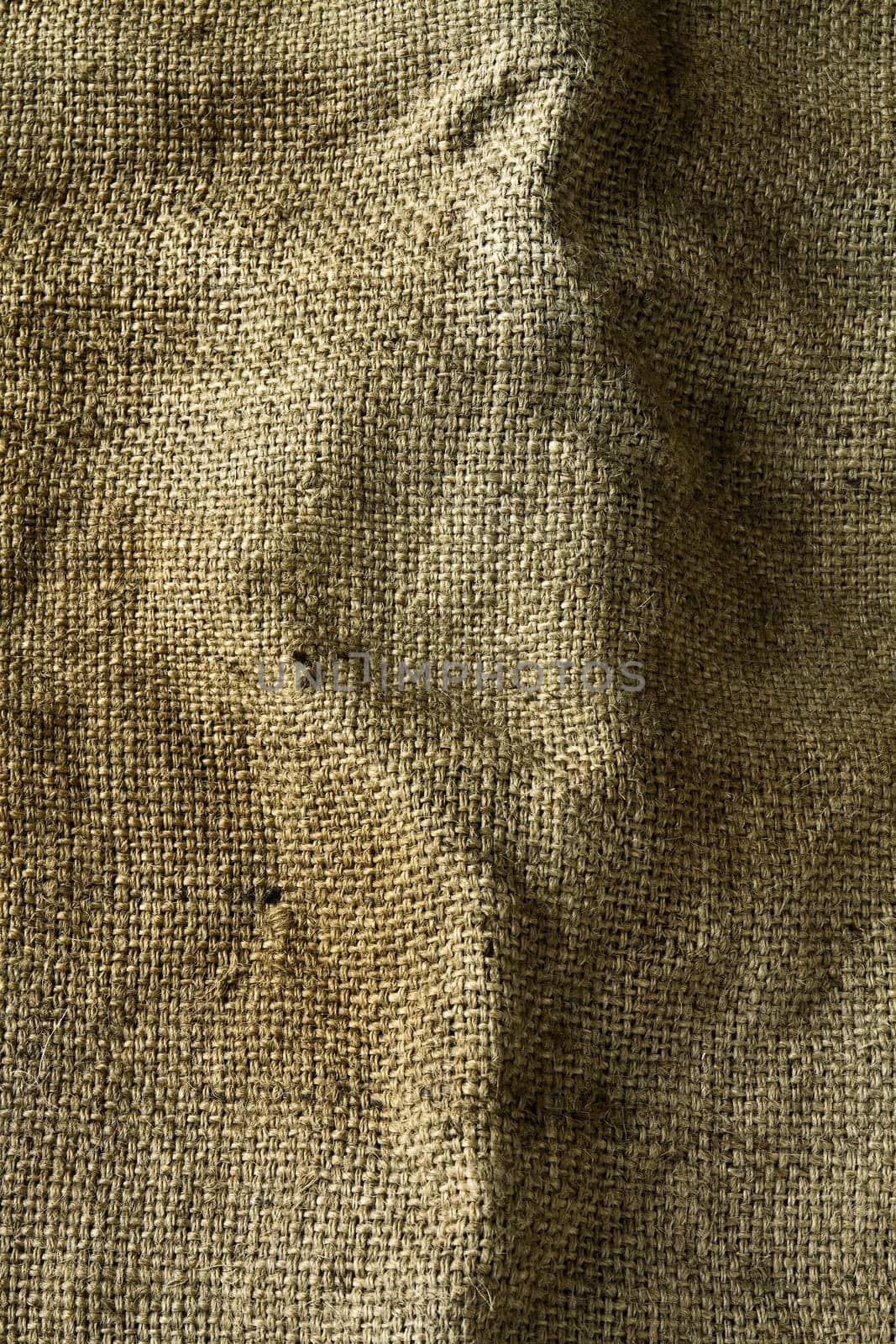 Texture of old hemp bag used for bulk transportation
