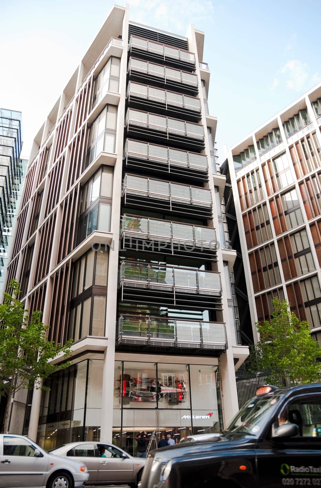 The new McLaren showroom on Knightsbridge due to open on Tuesday June 21st, 2011