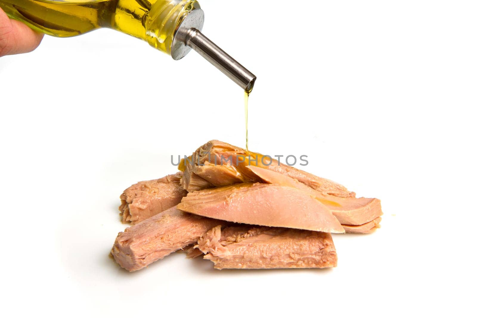 tuna fish isolated on white background
