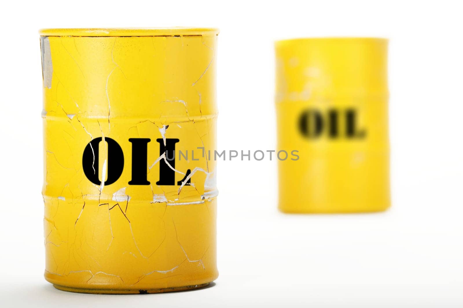 Oil barrel yellow 2