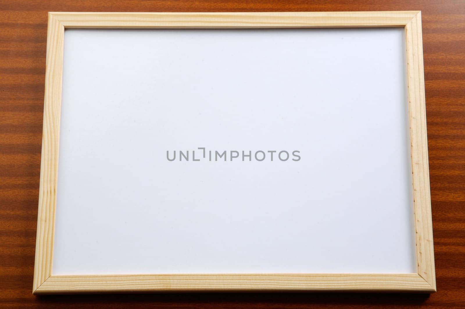 Blank slate - on the table -