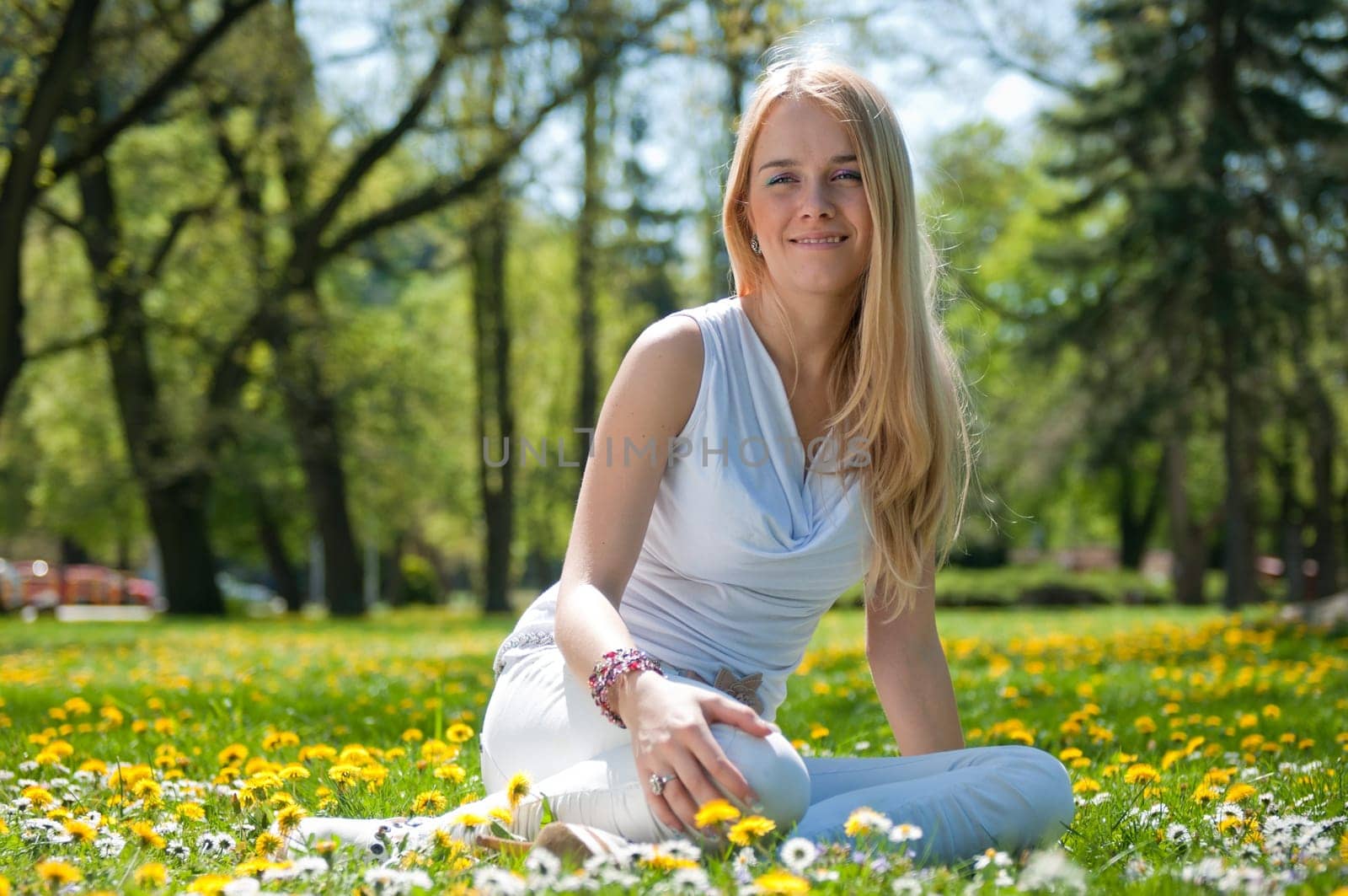Enjoy life - happy young woman