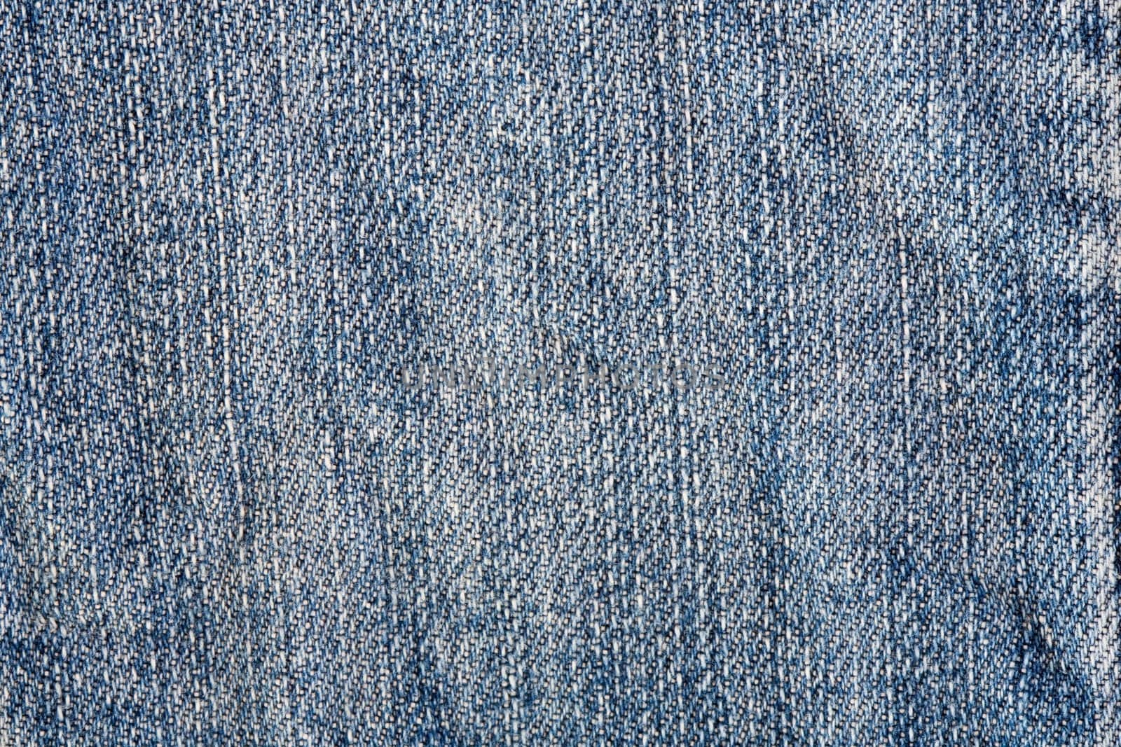 Detail of material jeans with blue color