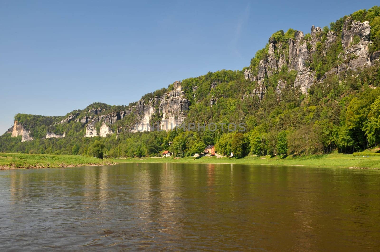 The Elbe near Rathen