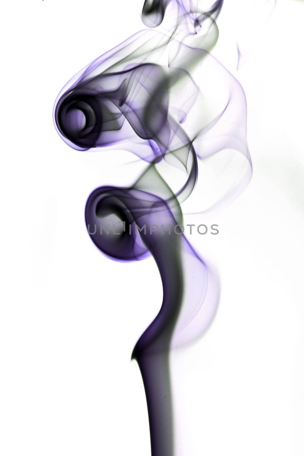 Abstract smoke background a over black background