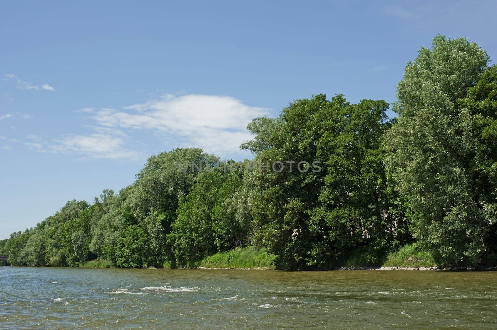 Munich's Isar in spring