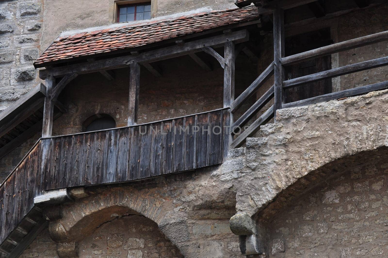 Rothenburg ob der Tauber city wall