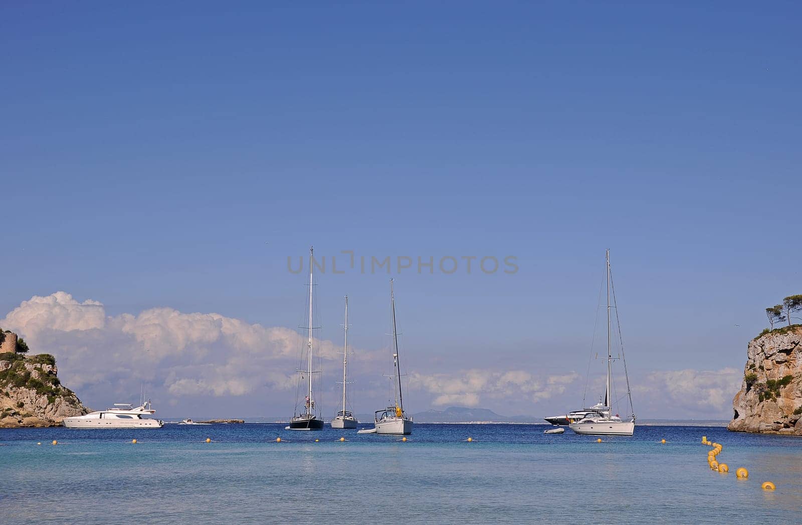 lonely bay in Mallorca